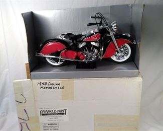 1948 Indian Motorcycle replica Fairfield mint https://ctbids.com/#!/description/share/152081