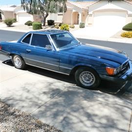 1974, 450 SL, convertible, 91K miles