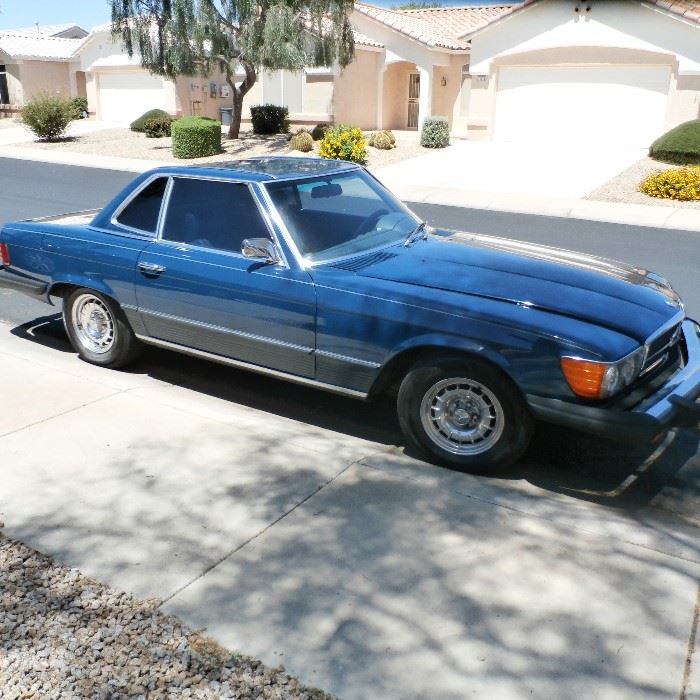 1974, 450 SL, convertible, 91K miles
