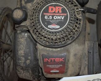 Don't let the dirt fool you! This DR Trimmer/Mower by Intek is in great condition! 6.5 OHV