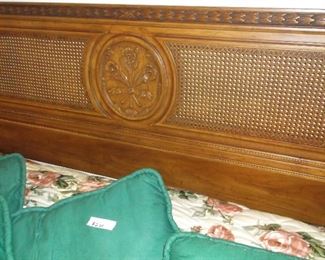 Detail of king size headboard