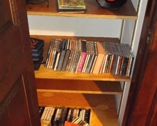 45 rpm, LP's, CD's,  8 track and cassette tapes