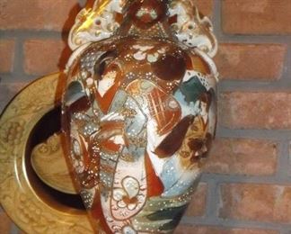 Nice large Japanese vase