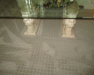 DETAIL OF BASE OF COFFEE TABLE