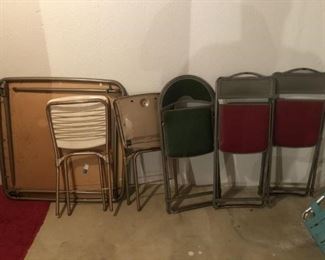 lot folding chairs