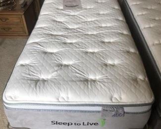 High end Sleep to Live twin beds