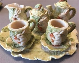 Over 50 Miniature Collectible Tea Sets