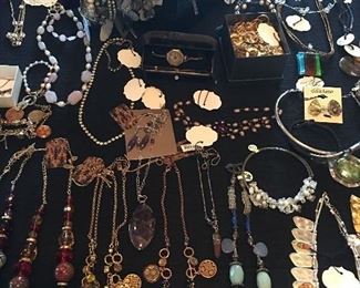 Over 400 Pieces Of Jewelry
Mostly Sterling Silver & Designer