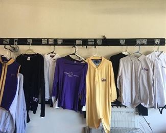 Large Collection (Over 50 pcs) Of LSU Apparel for Ladies, Children and Men