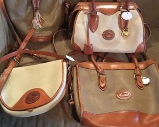 Vintage Dooney & Bourne Leather Bags