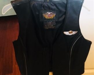 Harley Davidson 100th Year Anniversary (2003) Leather Vest