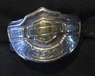 Vintage Harley’s Davidson Rings
100 Year Anniversary Rings