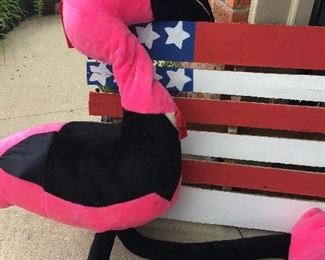 Large Pink Flamingo