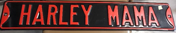 Super Cool Heavy Enameled
Harley Mamma Signage