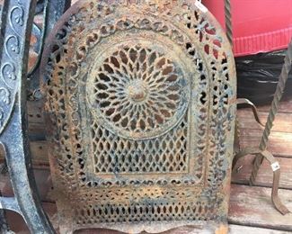 Very Old Stove Door - Great Decor