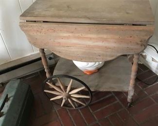 tea cart ready for painting