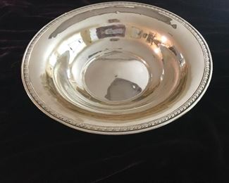 Sterling serving bowl