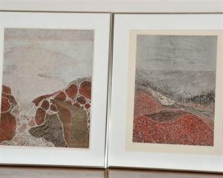17. Low Number Wood Block Prints Canadian
