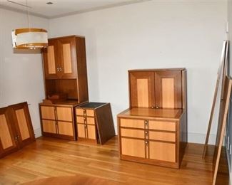 18. Jugendstil Office Cabinetry