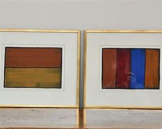 23. Pair of Watercolors by Christopher Birt Canadian