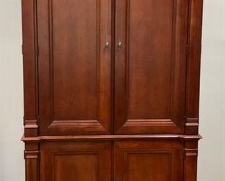 Wonderful Armoire - not like your run of the mill one, either - this has great lines and is well-crafted