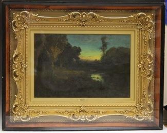 LOT #5050 - WILLIAM KEITH (1838-1911), OIL ON CANVAS