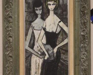 LOT #5107 - CHARLES LEVIER (1920-2003), OIL ON CANVAS