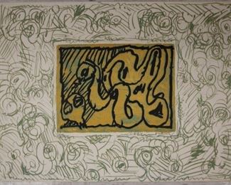 LOT #5267 - LOT OF (10) LITHOGRAPHS BY PIERRE ALECHINSKY