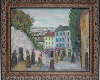 LOT #5533 - EARLY 20TH, OIL ON BOARD, UNSIGNED