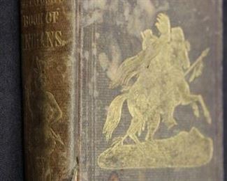 LOT #5594 - "ORIGIN OF NATIVE AMERCAN INDIANS" BOOK W/ PLATES