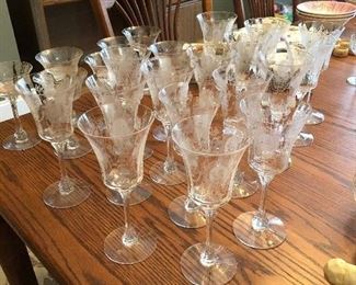 Etched crystal