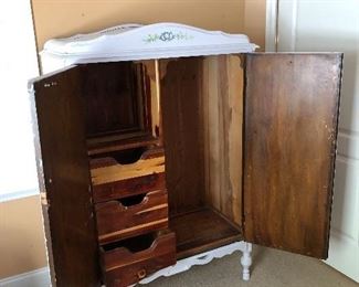 Antique wardrobe, cedar lined