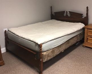 Full size bed, great for company or you!