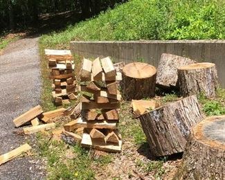 Wood ready to be loaded!