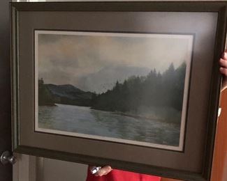 Original Tom Landreth Painting 104/300 'Burton Remembered'