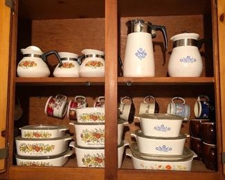 Corning Ware!  'Le Persil La Sauge', 'Cornflower'    Mugs...