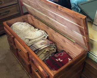 Cedar chest full!