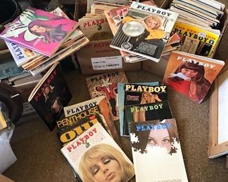Vintage magazines, 60's, 70's and 80's...