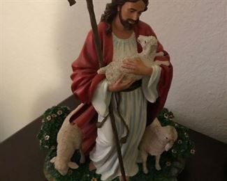 The Good Shepherd figurine