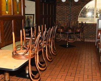 Thonet chairs and tables