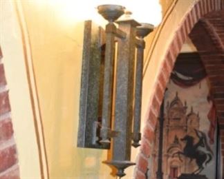 another view of a wall sconce...