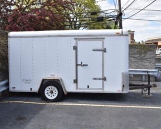 Covered trailer, 12' x 6', about 15 years old