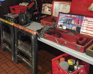 TOOLS, TOOLS, TOOLS...and more tools, and tool boxes...