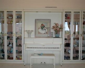 Steinway Studio Piano Original Finish. Ivory Keys