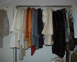 Sable, Mink, Sheared Beaver Fur Coats...