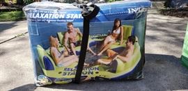 inflatable floating party island