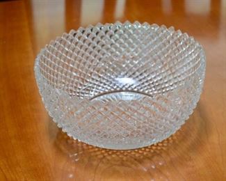 cut glass bowl