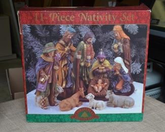 ceramic nativity set