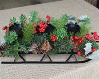 holiday candle holder