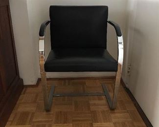 Vintage chrome chair